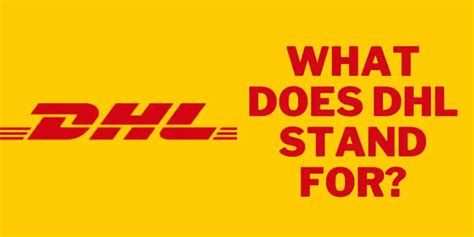 dhl stand   important explained