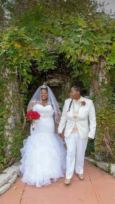 nigerian lady marries her lesbian partner see photos from the wedding