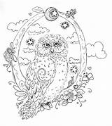 Owl Adults Mandala Coloriage Colorier Imprimer Difficile Mandalas Coloriages Sova Cm2 Bojanje Stranica Difficiles Cheval Dessin Adulte Owls Odrasle Ispis sketch template
