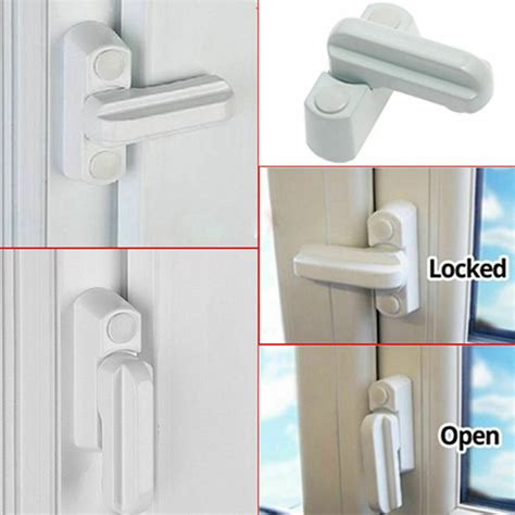 pcs  type window safety locks upvc door sash jammer security restrictor lock ebay