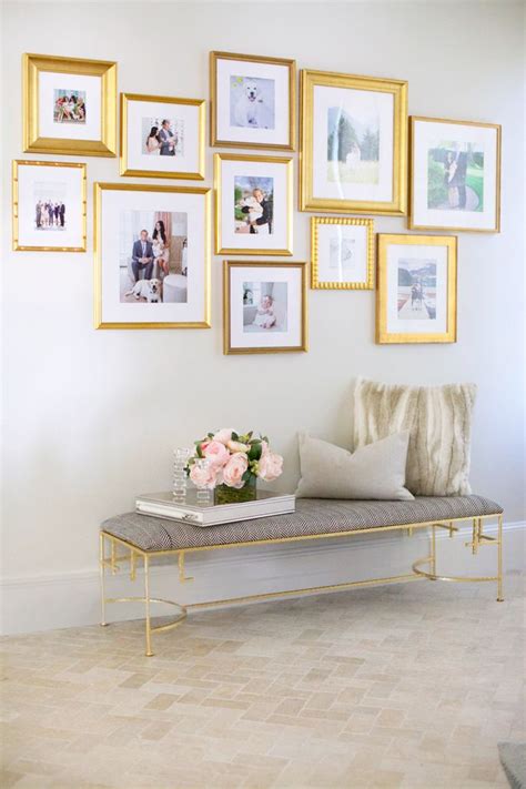 home  framebridge gold frame gallery wall wall decor decor