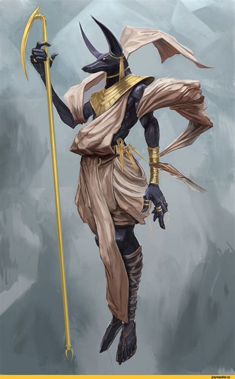 Anubis красивые картинки Art арт Tuncer Eren Египетская мифология