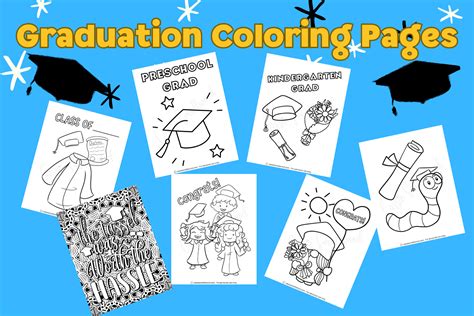coloring pages  kindergarten graduation