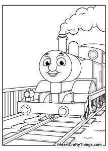 thomas  train coloring pages   printables