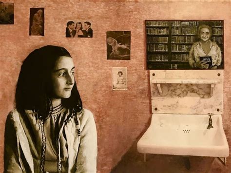 painting shows  anne frank   looked     birthday abc news
