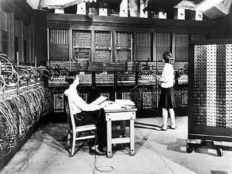 built eniac    computer    combined    time  high