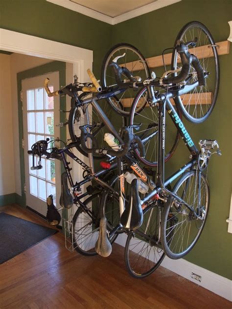 awesome indoor bike storage ideas