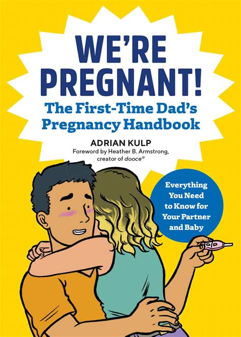 we re pregnant the first time dad s pregnancy handbook book giveaway lady and the blog
