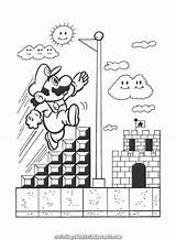 Mario Coloring Pages Colouring Super Nintendo Bros Book Printable Magical Sheets Cartoon Blogx Choose Board Info sketch template