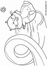 Zhu Glissade Hamstere Malvorlagen Apprendre Courir Coloriez Colorear Dans Desenho Pagina sketch template