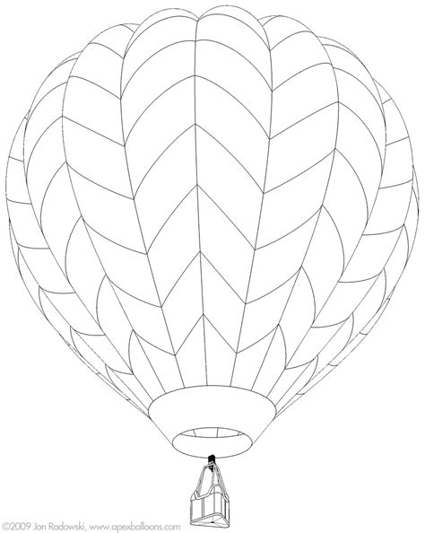 images   hot air balloon  printable template hot air