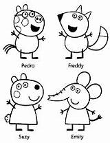 Peppa Suzy Topcoloringpages sketch template