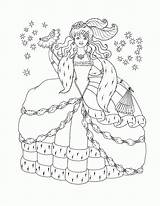 Coloring Disney Pages Princesses Princess Popular sketch template