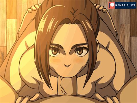 Rule 34 Animated Attack On Titan Deepthroat Eye Contact Nemesis179