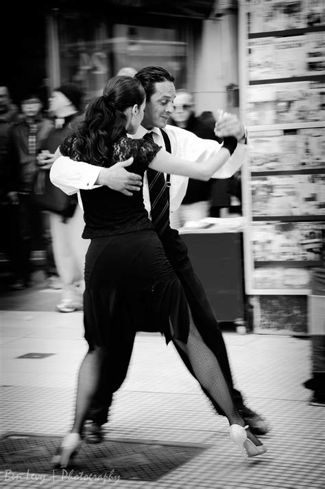 tango dancers in the streets of buenos aires argentina tango