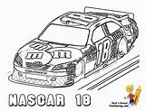 Coloring Nascar Pages Printable Car Race Cars Sports Print Kids Kyle Busch Colouring Boys Sheets Drawing Yescoloring Nasca Drawings Worksheets sketch template