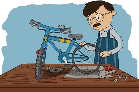 fixing a bike fixing bike istock only idstyledev