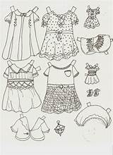 Maxine Colored Part Paper Mable Missy Dolls Miss sketch template