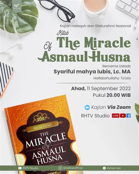 Rehab Hati 📚 The Miracle Of Asmaul Husna Asmaul Husna Facebook