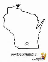 Map Coloring Wisconsin Pages Yescoloring State Print Outline Maps Sheet Kids Book Wyoming Mighty Tennessee sketch template
