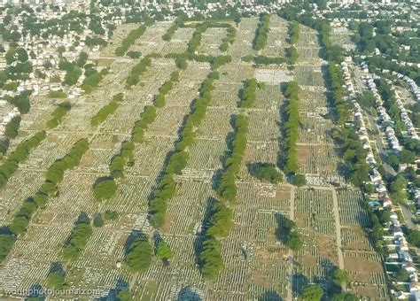 beth david cemetery aerial view