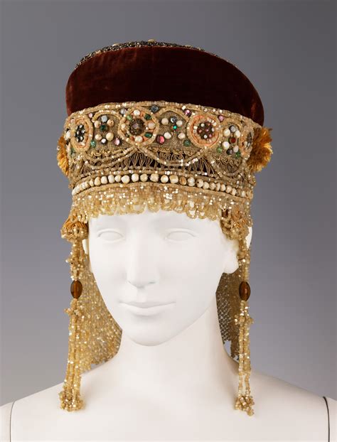 Headdress 19th Century Russian [3044 X 4000] R Artefactporn