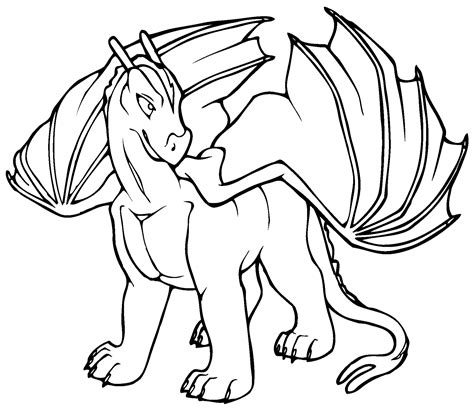 printable dragon coloring pages  kids baby dragon coloring