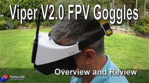 quick review fxt viper  fpv goggles youtube