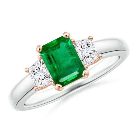 emerald  diamond  stone ring angara uk