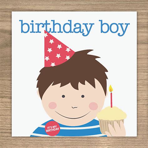 birthday boy card  showler  showler notonthehighstreetcom