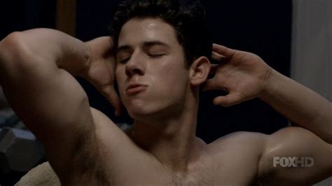 nick jonas shirtless in scream queens fit males shirtless and naked