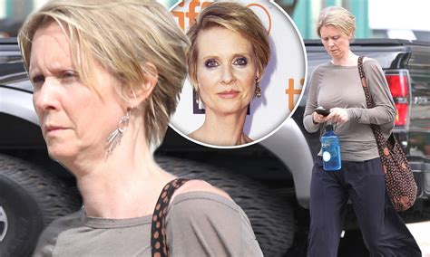 sex and the city s cynthia nixon is almost unrecognizable