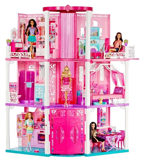 new barbies dream house doll mansion toy girl play birthday christmas