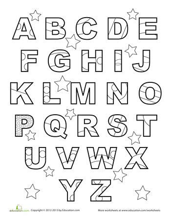 abc coloring page preschool abc coloring pages color worksheets