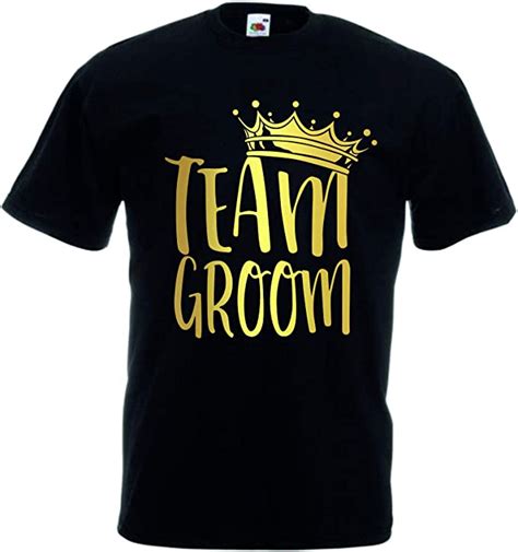 team groom t shirt the stag party shirt lads on tour stag do men s