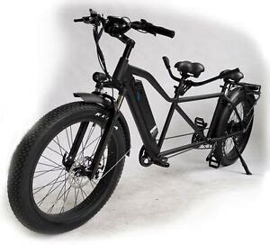 tandem bike electric bikes  sale ebay