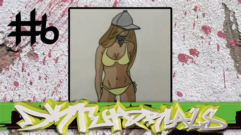 how to draw a sexy graffiti character 6 sexy hip hop
