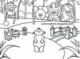 Drawing Colouring Pages Garden Piggle Iggle Coloring Sketch Night Haahoos Bridge Characters Kids Simple Trending Days Last Beginners Fun Getdrawings sketch template