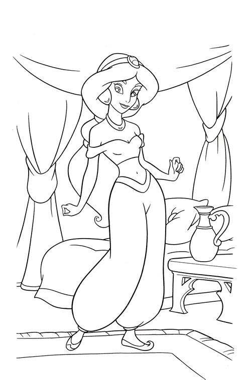 printable jasmine coloring pages  kids  coloring pages
