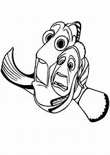 Dory Marlin Nemo Coloring Pages Scared Finding Running Aquarium Parentune Worksheets Cartoon Books Categories sketch template