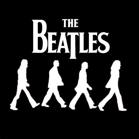 hd wallpaper of pin the iconic beatles album art work in which band walk across on desktop