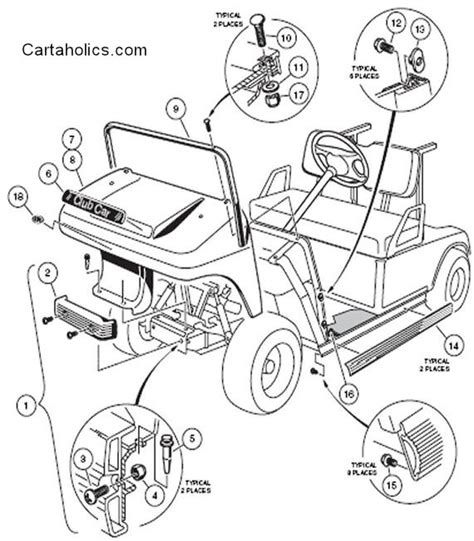 star electric golf cart diagram