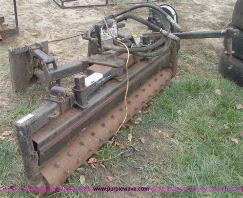 harley   power rake skid steer attachment  willard mo item  sold purple wave