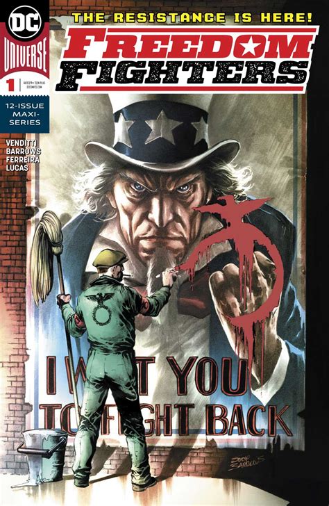 freedom fighters 1 review — major spoilers — comic book reviews news previews and podcasts