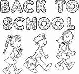 School Coloring Pages Elementary Students Activity Colouring Getcolorings Explore Color sketch template