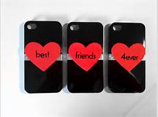 iPhone Case 4/4S Best Friends iPhone 4/4S 3 Case Set