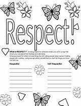 Respect Worksheet Dxf Kind sketch template