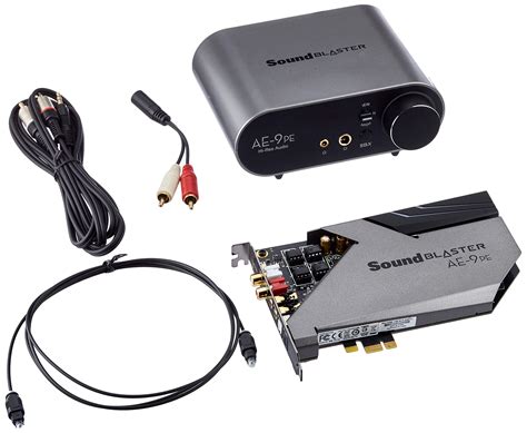 sound blaster ae  ultimate pci  sound card  dac  xamp discrete headphone amplification