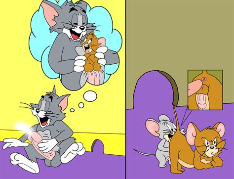 Image 1138884 Jerry Mouse Nibbles Tom Cat Tom And Jerry