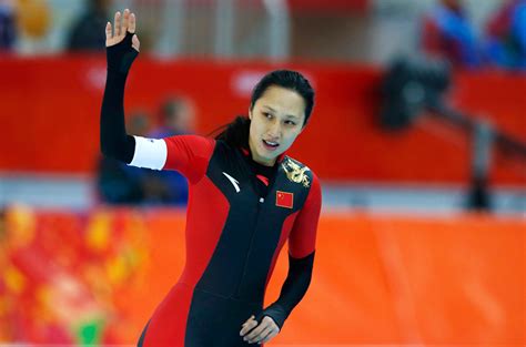 zhang wins china s first ever gold in olympic speed